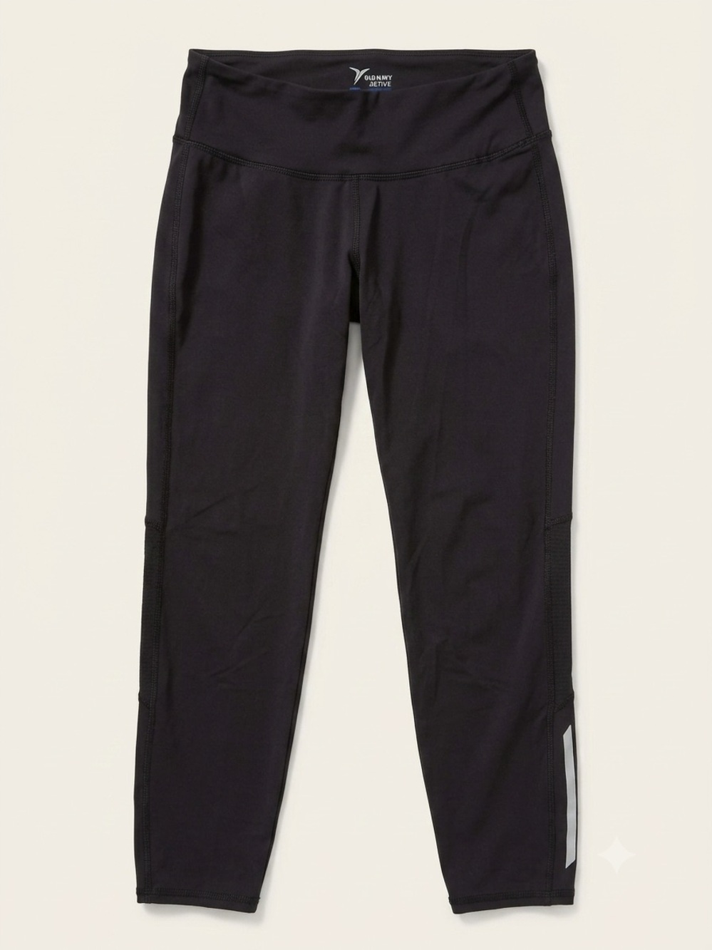 Old Navy Black Performance High-Rise Leggings Active Cropped Small